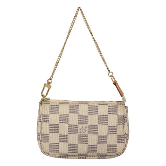 LOUIS VUITTON Damier Azur Mini Pochette Accessoires Pouch - Picture 7 of 16